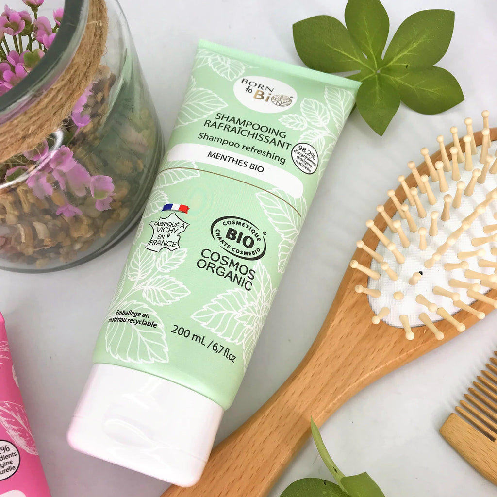 Shampooing Rafraîchissant Menthe Verte - Certifié Bio