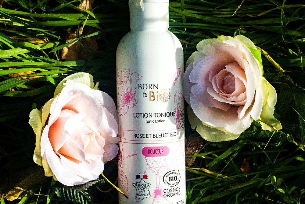 Lotion Tonique Rose et Bleuet - Certifiée Bio